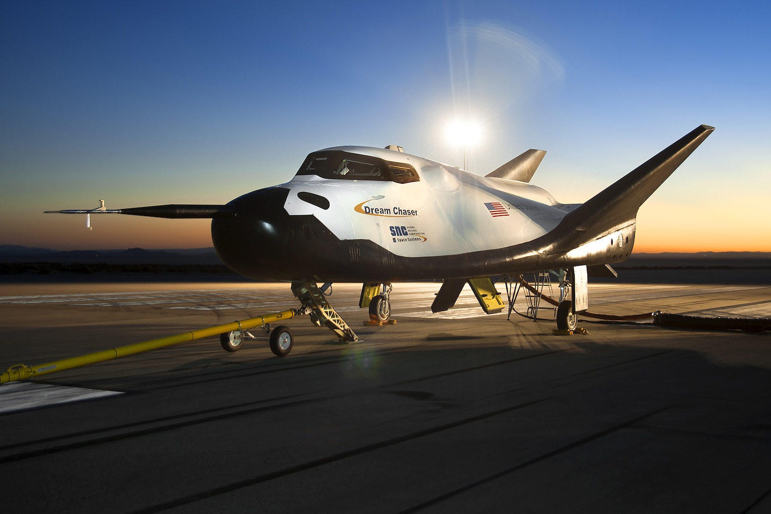 Private Space Plane Passes Runway Tests